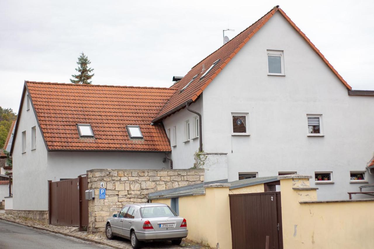 Ferienwohnung Bergblick Jena Bagian luar foto